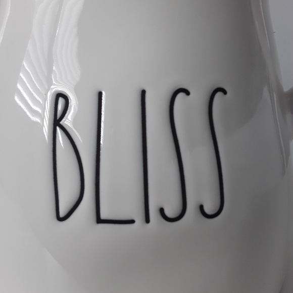 New Rae Dunn ceramic watering can "Bliss" - Picture 2 of 3
